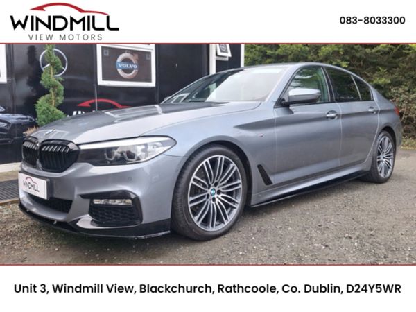 BMW 5-Series Saloon, Diesel, 2017, Grey
