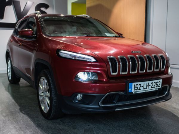 Jeep Cherokee Estate, Diesel, 2015, Red
