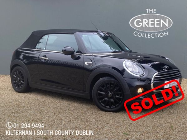 Mini Cooper Convertible, Petrol, 2017, Black
