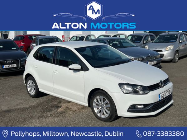 Volkswagen Polo Hatchback, Petrol, 2016, White