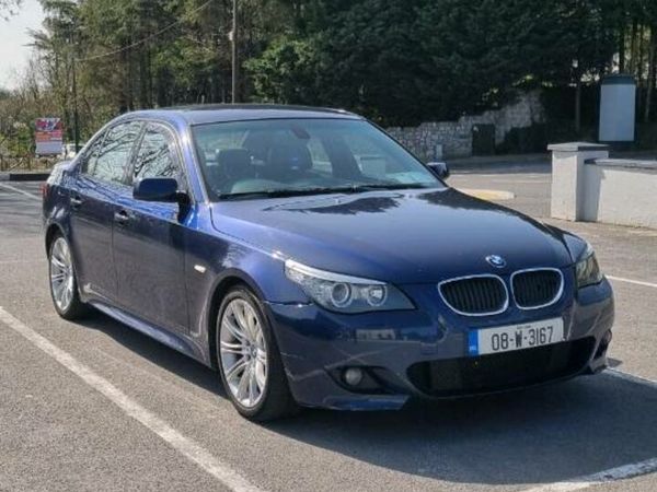 BMW 5-Series Saloon, Diesel, 2008, Blue
