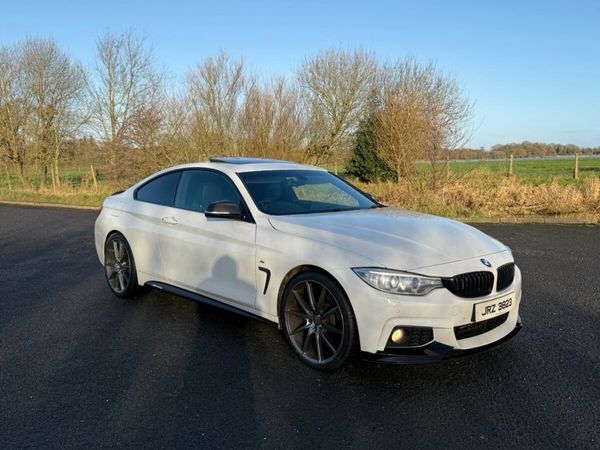 BMW 4-Series Coupe, Diesel, 2014, White