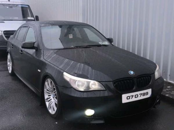 BMW 5-Series Saloon, Diesel, 2007, Black