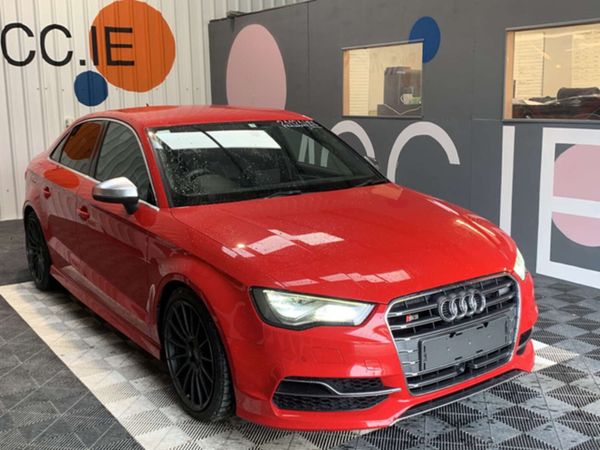 Audi S3 Saloon, Petrol, 2015, Red