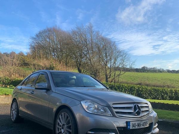 Mercedes-Benz C-Class Saloon, Diesel, 2014, Silver