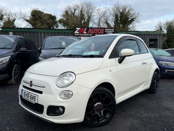 Fiat 500 Hatchback, Petrol, 2015, White