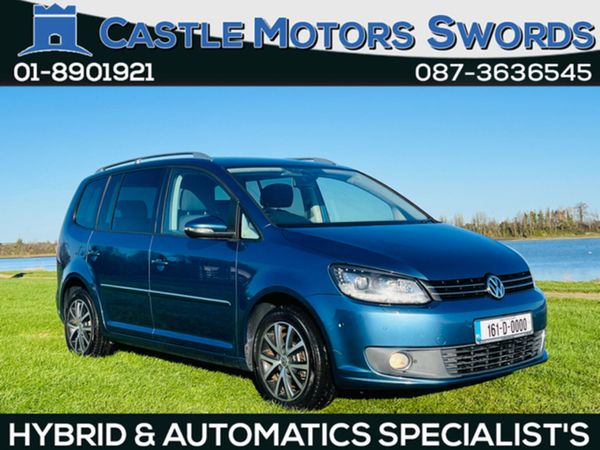 Volkswagen Touran MPV, Petrol, 2016, Blue