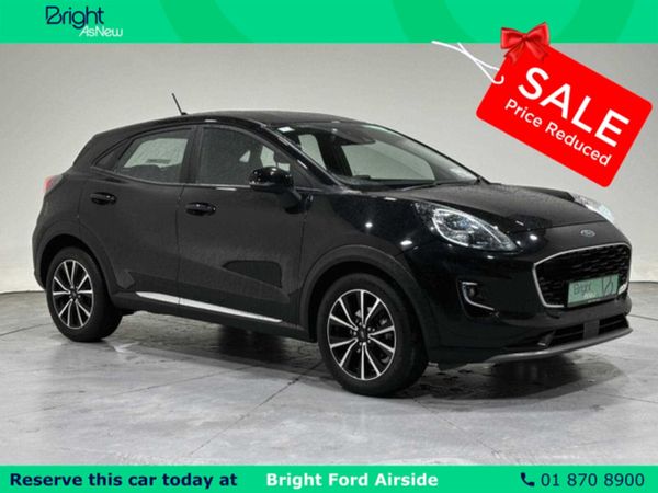 Ford Puma MPV, Petrol Hybrid, 2023, Black