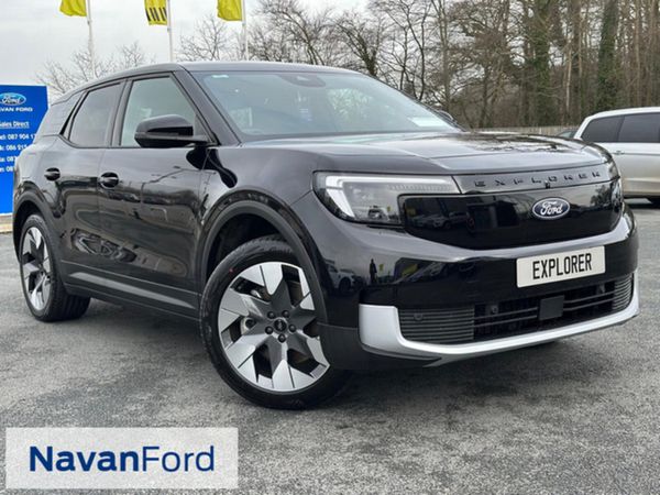 Ford Explorer SUV, Electric, 2026, Black