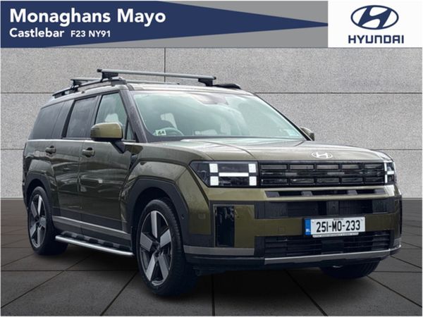 Hyundai Santa Fe SUV, Petrol Plug-in Hybrid, 2025, Green
