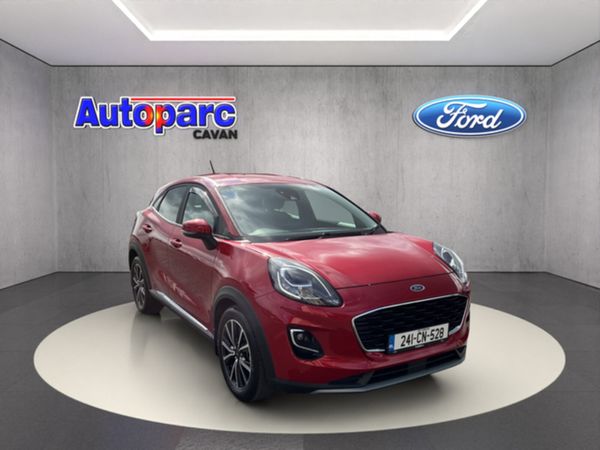Ford Puma MPV, Petrol Hybrid, 2024, Red