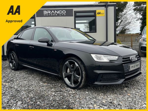 Audi A4 Saloon, Diesel, 2017, Black