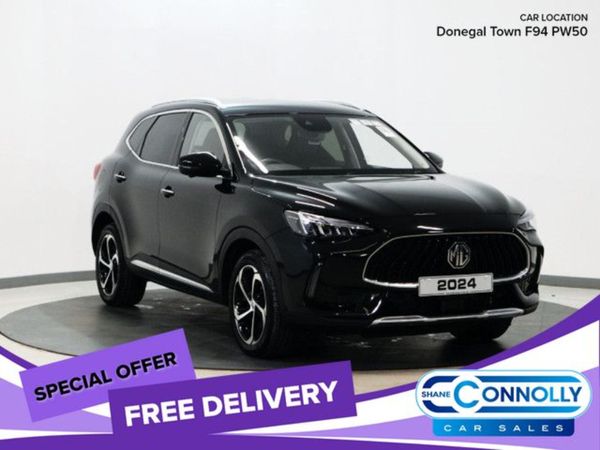 MG HS SUV, Petrol Hybrid, 2024, Black