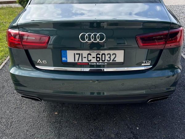 Audi A6 Saloon, Diesel, 2017, Green