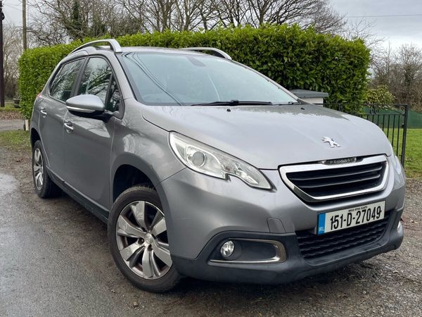 Peugeot 2008 SUV, Petrol, 2015, Grey