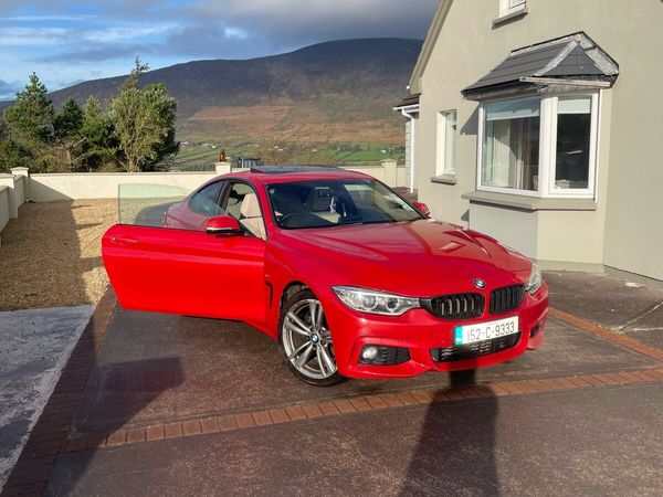 BMW 4-Series Coupe, Diesel, 2015, Red