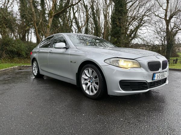 BMW 5-Series Saloon, Diesel, 2011, Silver