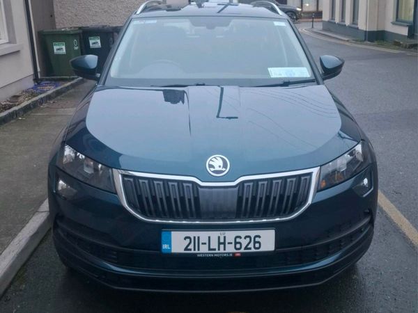 Skoda Karoq Estate/Jeep, Petrol, 2021, Blue
