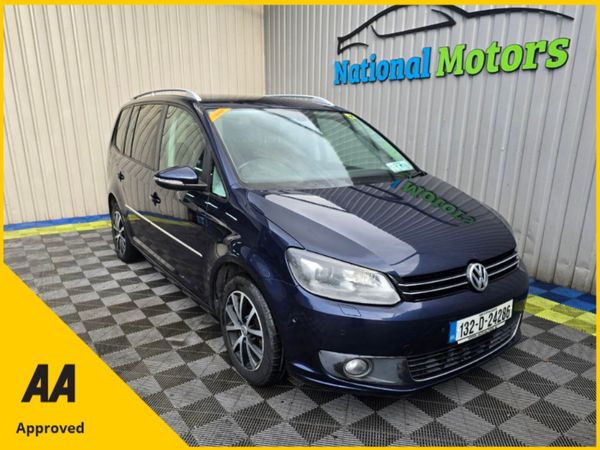 Volkswagen Touran MPV, Petrol, 2013, Blue