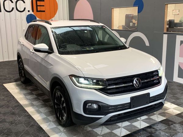 Volkswagen T-Cross SUV, Petrol, 2022, White