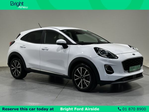 Ford Puma MPV, Petrol Hybrid, 2023, White