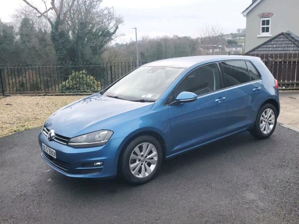 Volkswagen Golf Hatchback, Petrol, 2016, Blue
