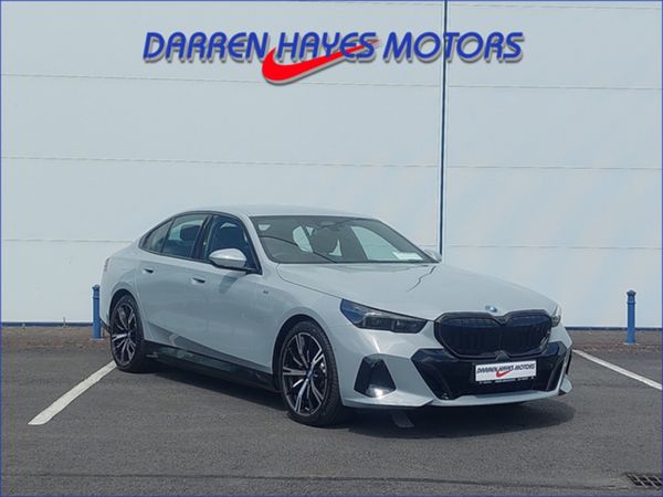 BMW 5-Series Saloon, Petrol Hybrid, 2025, Grey