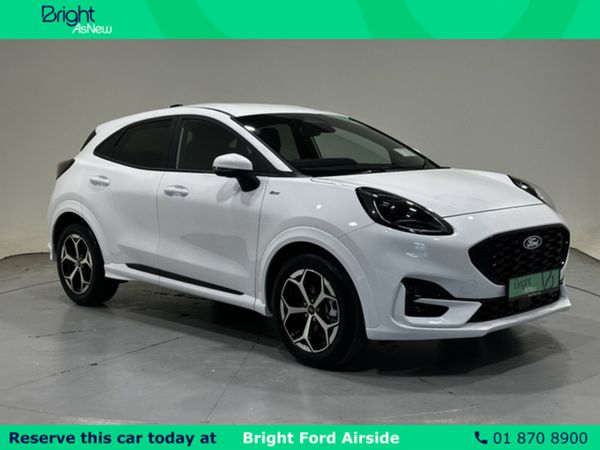 Ford Puma MPV, Petrol Hybrid, 2025, White