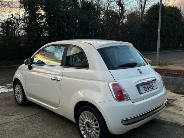 Fiat 500 Hatchback, Petrol, 2010, White