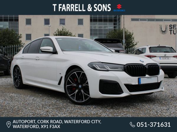 BMW 5-Series Saloon, Diesel, 2023, White
