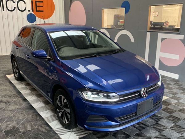 Volkswagen Polo Hatchback, Petrol, 2021, Blue