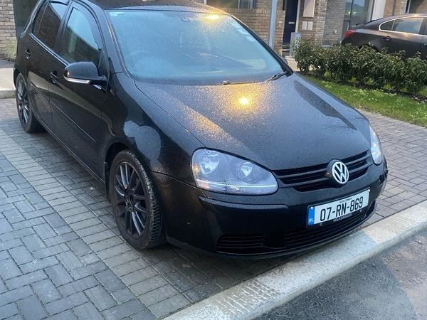 Volkswagen Golf Hatchback, Petrol, 2007, Black