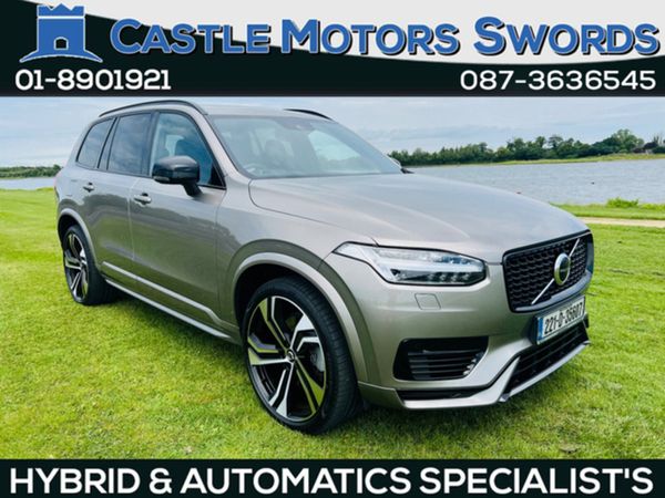 Volvo XC90 MPV, Petrol Plug-in Hybrid, 2022, Gold