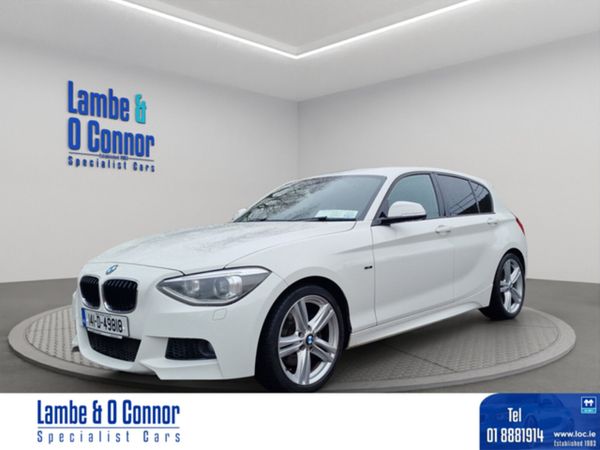 BMW 1-Series Hatchback, Petrol, 2014, White
