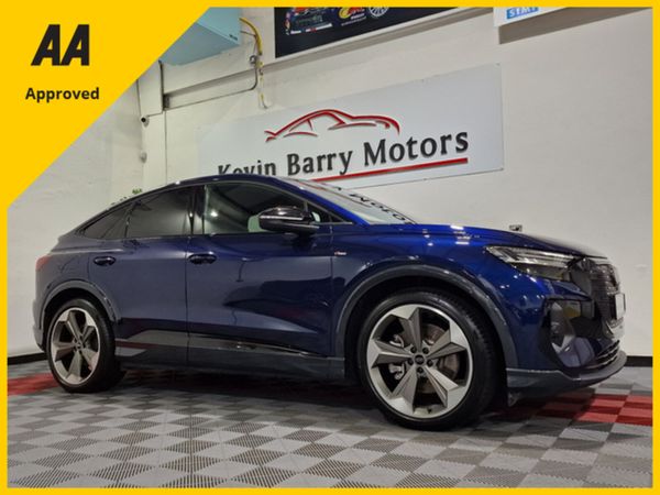 Audi Q4 e-tron SUV, Electric, 2024, Blue