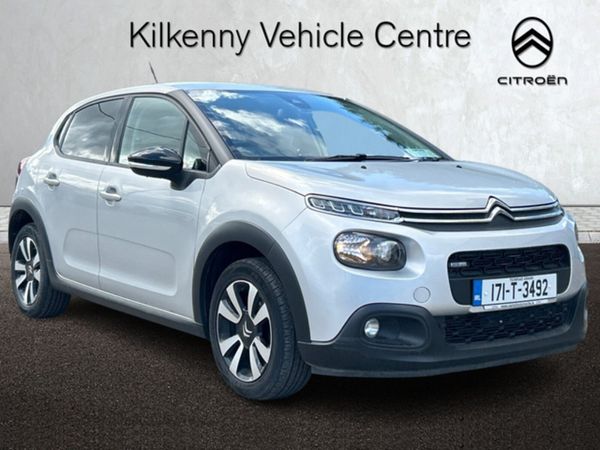 Citroen C3 Hatchback, Petrol, 2017, Silver