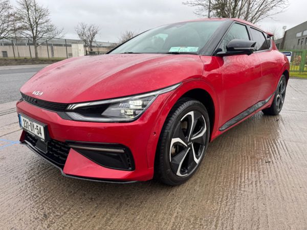 Kia EV6 Hatchback, Electric, 2023, Red