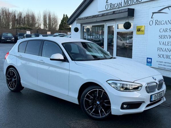 BMW 1-Series Hatchback, Petrol, 2017, White
