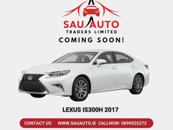 Lexus IS Saloon, Petrol Hybrid, 2017, White