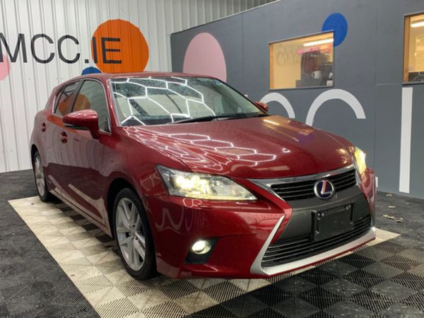 Lexus CT Hatchback, Petrol Hybrid, 2015, Red