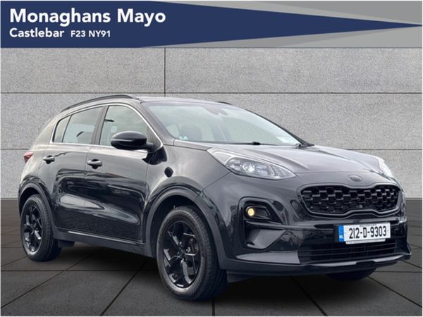 Kia Sportage MPV, Diesel Hybrid, 2021, Black