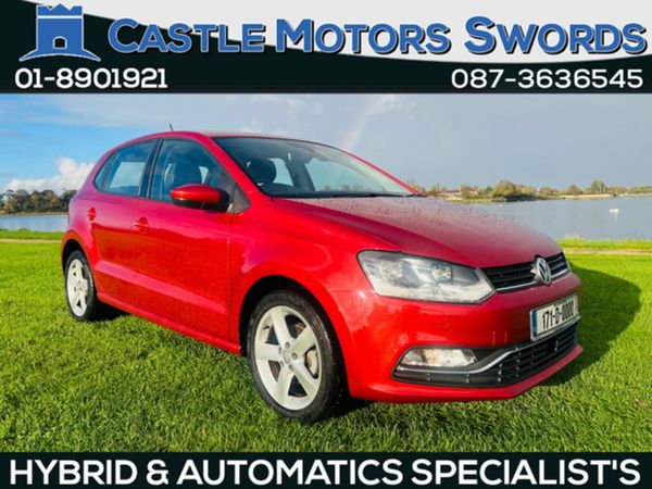 Volkswagen Polo Hatchback, Petrol, 2017, Red