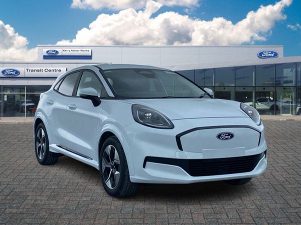 Ford Puma SUV, Electric, 2026, White