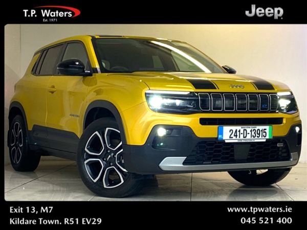 Jeep Avenger MPV, Electric, 2024, Yellow