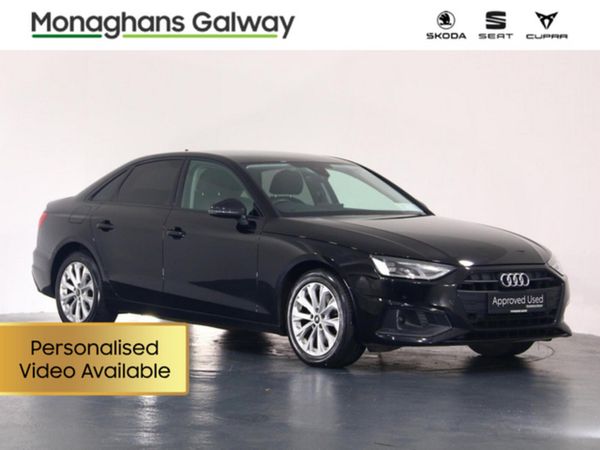 Audi A4 Saloon, Diesel, 2021, Black