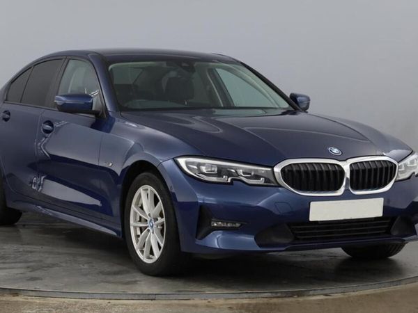 BMW 3-Series Saloon, Petrol Hybrid, 2021, Blue