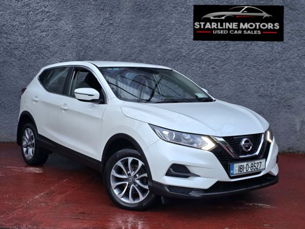 Nissan Qashqai MPV, Petrol, 2018, White
