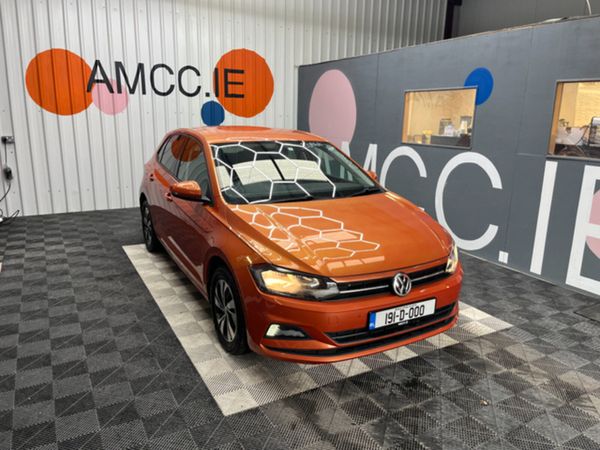 Volkswagen Polo Hatchback, Petrol, 2019, Orange