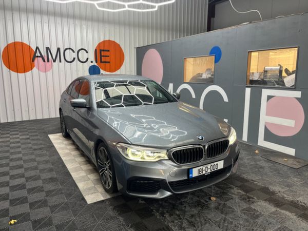 BMW 5-Series Saloon, Diesel, 2018, Grey