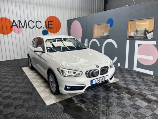 BMW 1-Series Hatchback, Diesel, 2017, White
